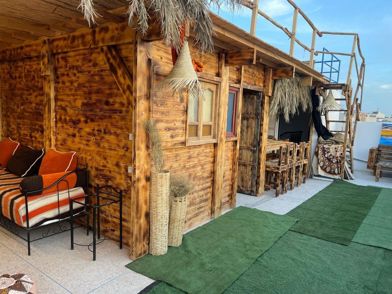 Heaven Surf Camp Hostel Tamraght Exterior photo